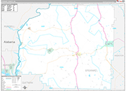 Stewart Wall Map Premium Style