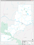 Stillwater Wall Map Premium Style