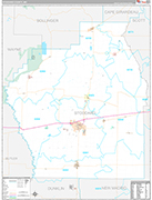 Stoddard Wall Map Premium Style