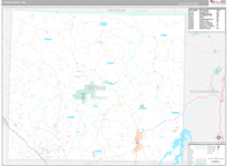 Stokes Wall Map Premium Style