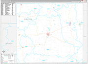 Sullivan Wall Map Premium Style