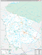 Sullivan Wall Map Premium Style