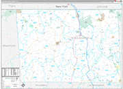 Susquehanna Wall Map Premium Style