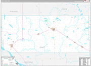 Swift Wall Map Premium Style