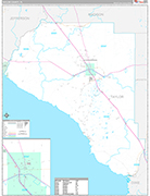 Taylor Wall Map Premium Style