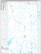 Todd Wall Map Premium Style