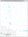 Toole Wall Map Premium Style