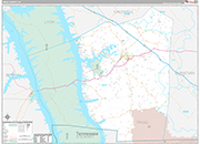 Trigg Wall Map Premium Style