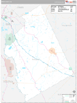 Twiggs Wall Map Premium Style