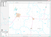 Union Wall Map Premium Style
