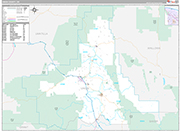 Union Wall Map Premium Style