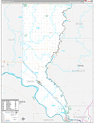 Union Wall Map Premium Style