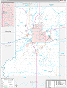 Vigo Wall Map Premium Style