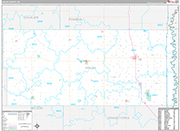 Walsh Wall Map Premium Style