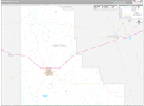 Walthall Wall Map Premium Style