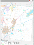 Warren Wall Map Premium Style