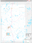 Washburn Wall Map Premium Style