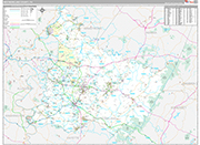 Westmoreland Wall Map Premium Style