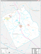 Wilkinson Wall Map Premium Style