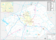 Wilson Wall Map Premium Style