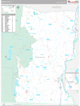 Windham Wall Map Premium Style