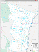 Windsor Wall Map Premium Style