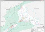 Wise Wall Map Premium Style