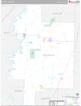 Woodruff Wall Map Premium Style