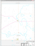 Yoakum Wall Map Premium Style