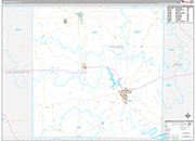 Young Wall Map Premium Style