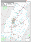 Altoona Wall Map Premium Style