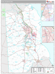 Dover Wall Map Premium Style