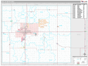 Enid Wall Map Premium Style