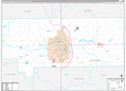 Kokomo Metro Area Map Book Premium Style