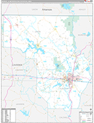 Monroe Wall Map Premium Style