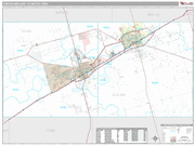 Odessa Wall Map Premium Style