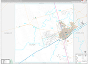 Odessa Wall Map Premium Style