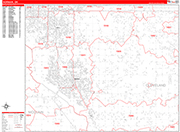 Norman  Map Book Red Line Style