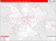 Augusta Ga Zip Code Map 600x438