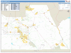 Pinal County, AZ Map Book (Basic Style)