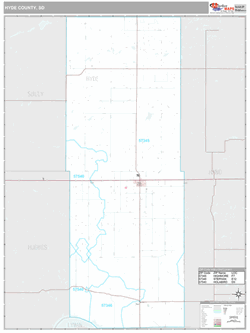 Hyde County, SD Map Book (Premium Style)