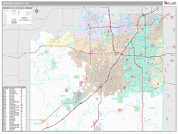 Johnson County, KS Map Book (Premium Style)