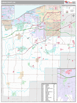 Lorain County, Oh Map Book (premium Style)