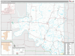 Osage County, OK Map (Premium Style)