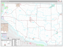 Pierce County, WI Map (Premium Style)