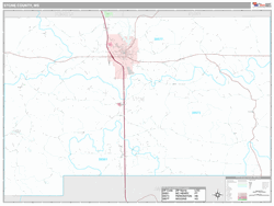 Stone County, MS Map (Premium Style)