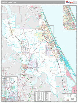 Volusia County, FL Map Book (Premium Style)