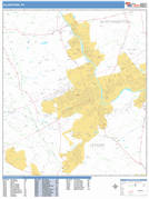 Allentown Digital Map Basic Style