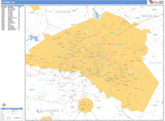 Athens Digital Map Basic Style