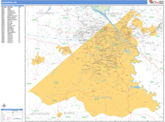Augusta Digital Map Basic Style